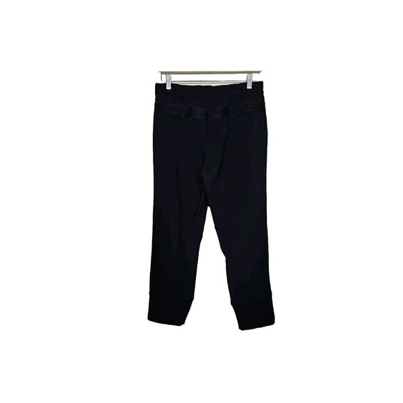 AirField Pants Womens M Black Pull On Drawstring Stretch Office Fashion Casual - Picture 15 of 15